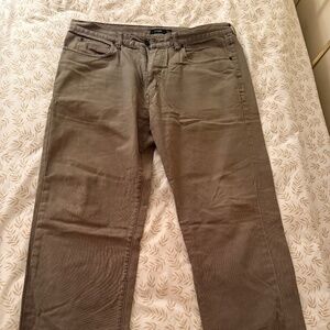 Light Brown J. Crew Men’s Cotton Canvas Jean